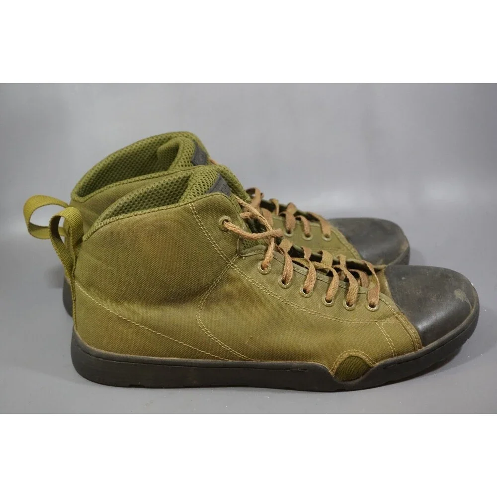 Altama Maritime Assault Mid Boots Mens Sz 12 Wide Shoes Military Olive Green